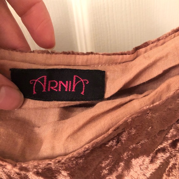 Long brown ruffle romantic skirt new - Picture 3 of 7